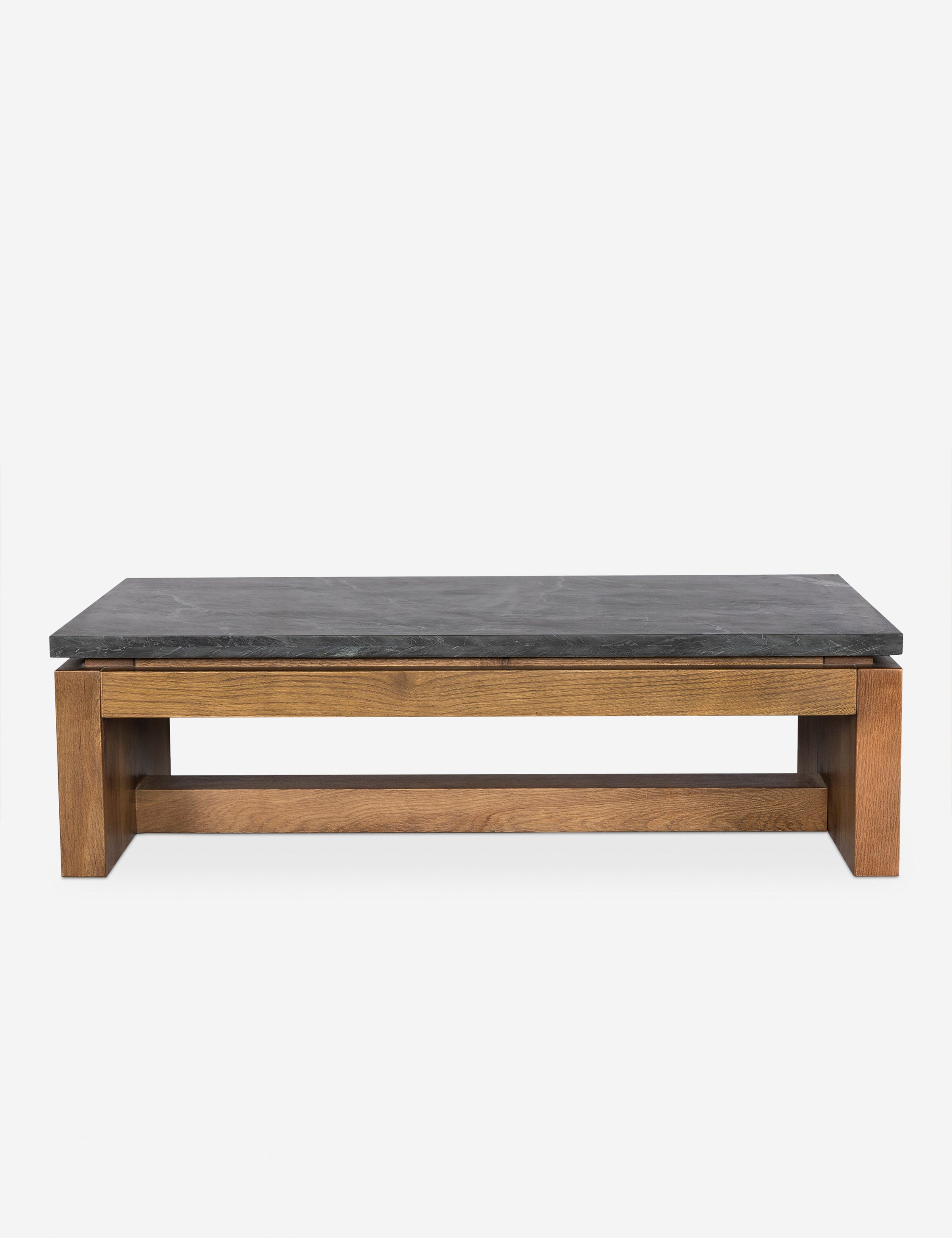 Modern Brickell Coffee Table - Solid Wood Mid-Century Design for Living Room, Office & Lounge - Stylish & Functional Home Decor Furniture