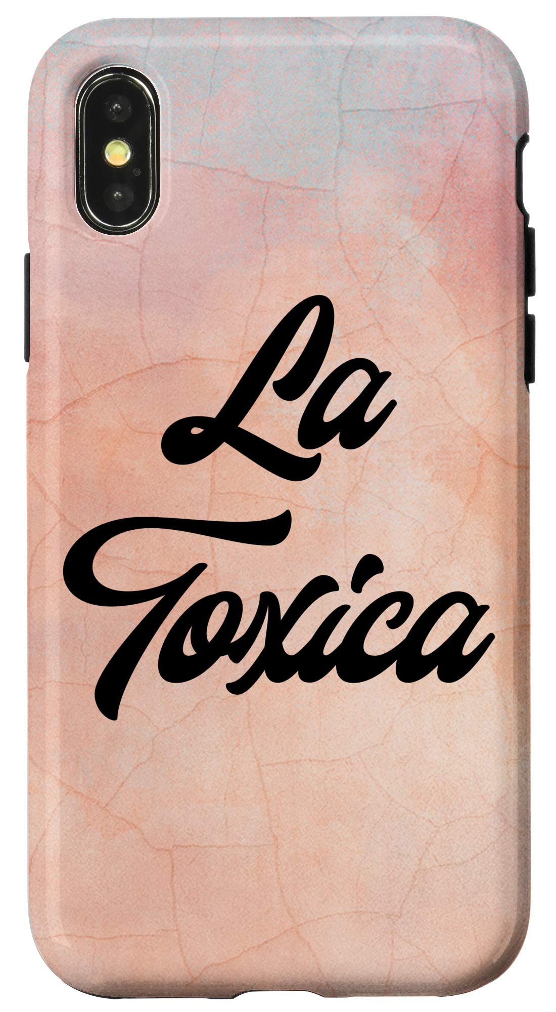 iPhone X/XS La Toxica Phone Case - Stylish Protective Cover for iPhone X & XS - Perfect for Everyday Use, Travel & Fashion