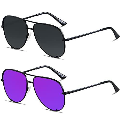 (2pack) Black + Mirror Purple