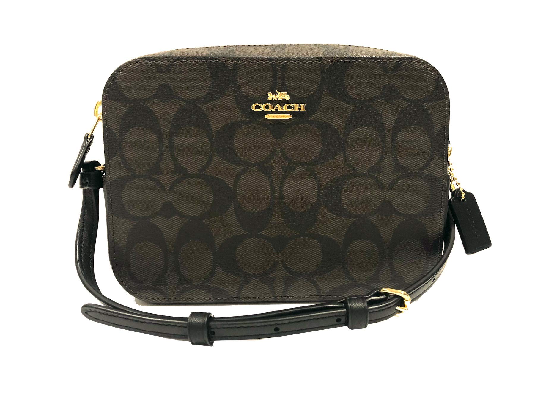 Coach Mini Camera Crossbody Shoulder Bag for Women - Stylish Leather Purse with Adjustable Strap, Perfect for Travel, Shopping & Everyday Use