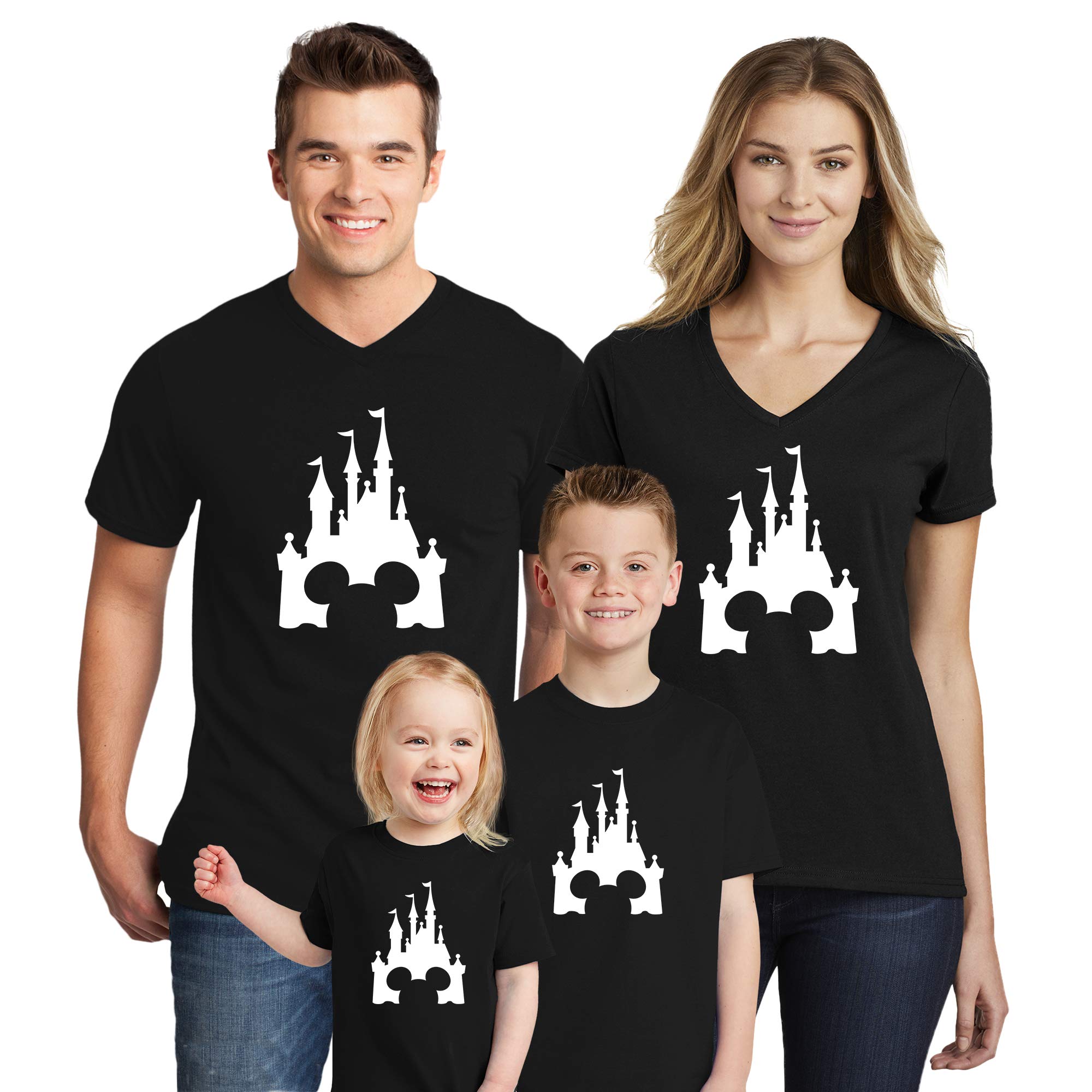 Minnie & Mickey Mouse Family Vacation Matching T-Shirts - Natural Cotton Underwear for Men, Women & Kids - Perfect for Disney Trips & Theme Park Outfits