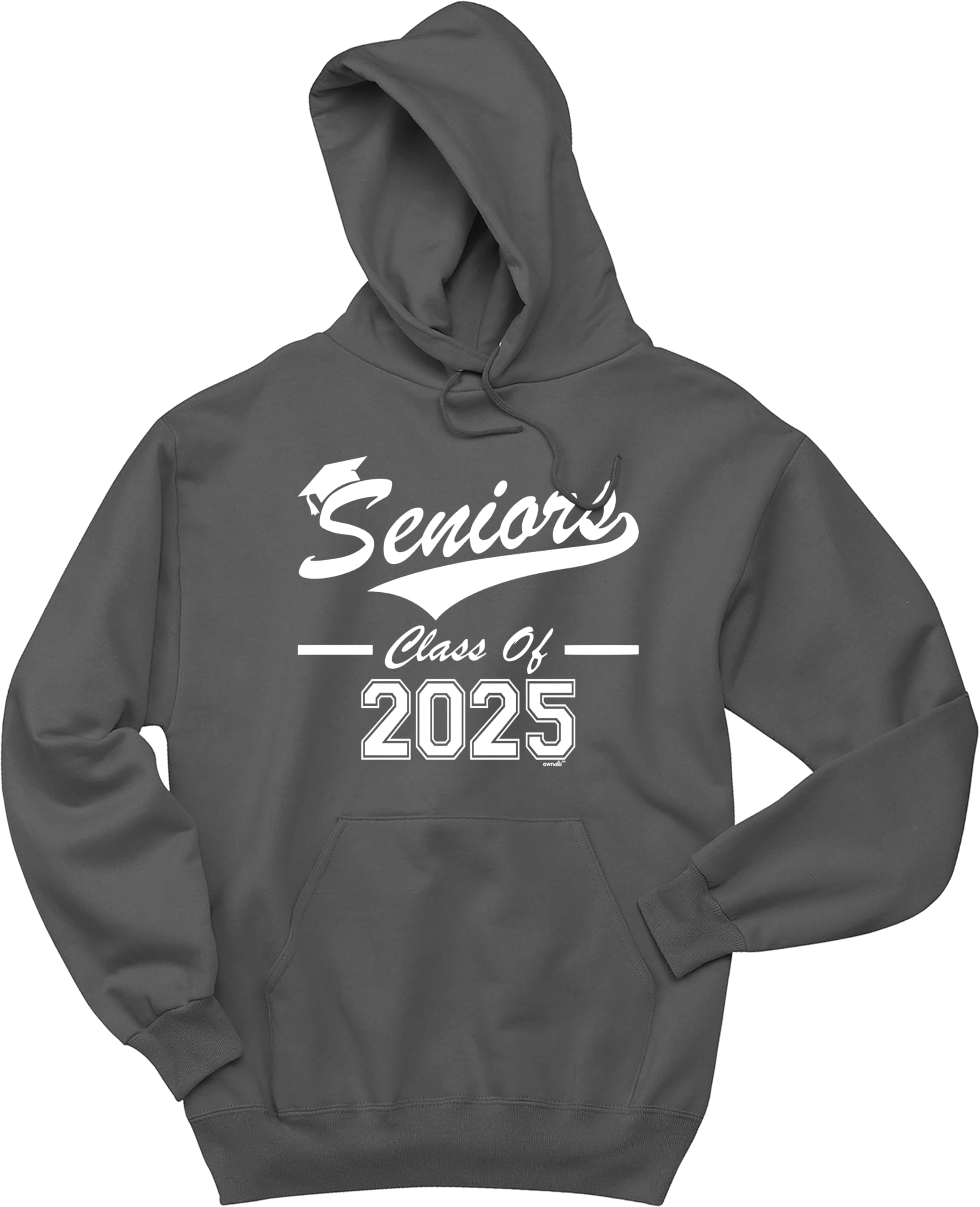 Class of 2025 Graduation Hoodie - Personalized Senior Gift Hooded Sweatshirt for High School & College Graduates - Perfect for Graduation Parties & Alumni Events