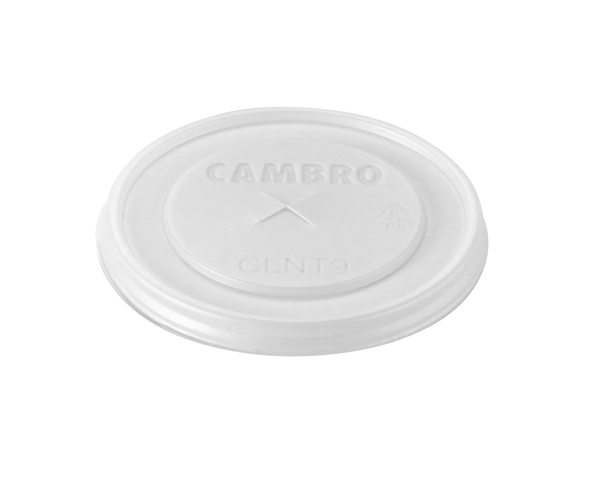 Cambro CLNT9190 Disposable Lids for 8oz Newport Tumbler NT9-1000 - 1000 Pack - Perfect for Restaurants, Cafes & Takeout Services