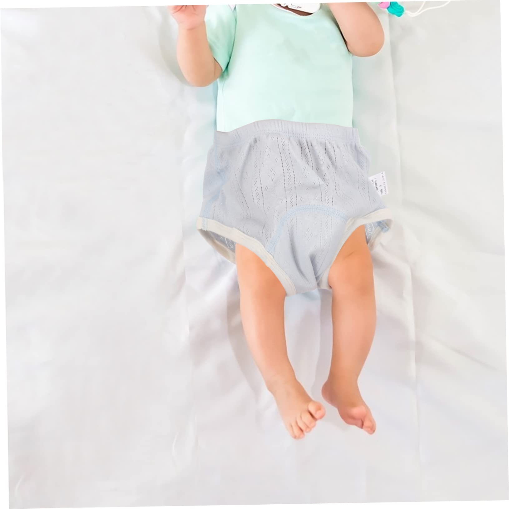 Wakauto Cotton Training Pants 2pcs - Breathable Waterproof Potty Training Underwear for Toddlers Boys & Girls - Easy Wash for Daycare, Home & Travel Use