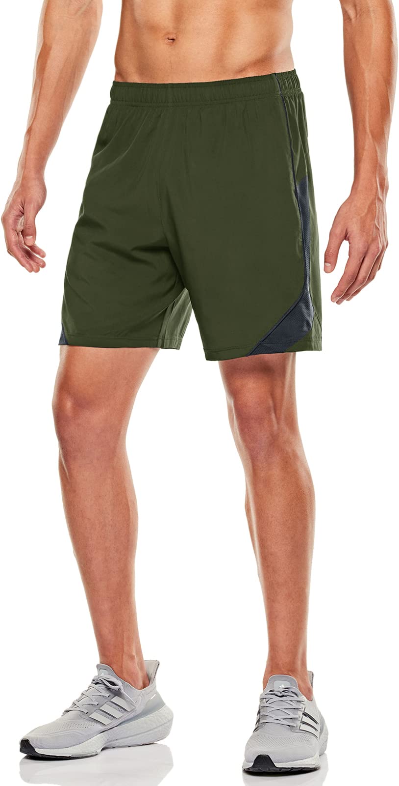 TSLA Men's 7 Inch Running Shorts - Quick Dry Basketball Gym Workout Shorts with Pockets for Training & Active Lifestyle | Perfect for Jogging, Sports & Casual Wear