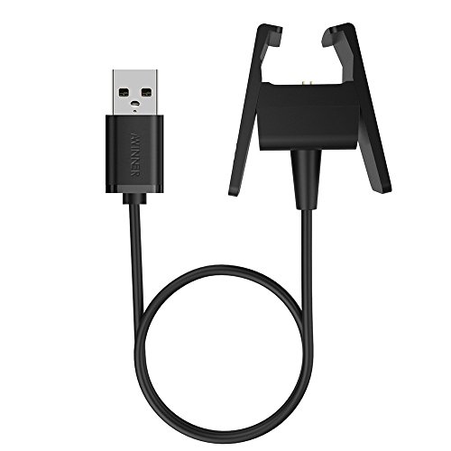 Awinner Replacement USB Charger for Fitbit Charge 2 - Compatible Charging Cable & Adapter for Charge 2 Fitness Tracker & Heart Rate Monitor (1-Pack) - Perfect for Home, Gym & Travel Use