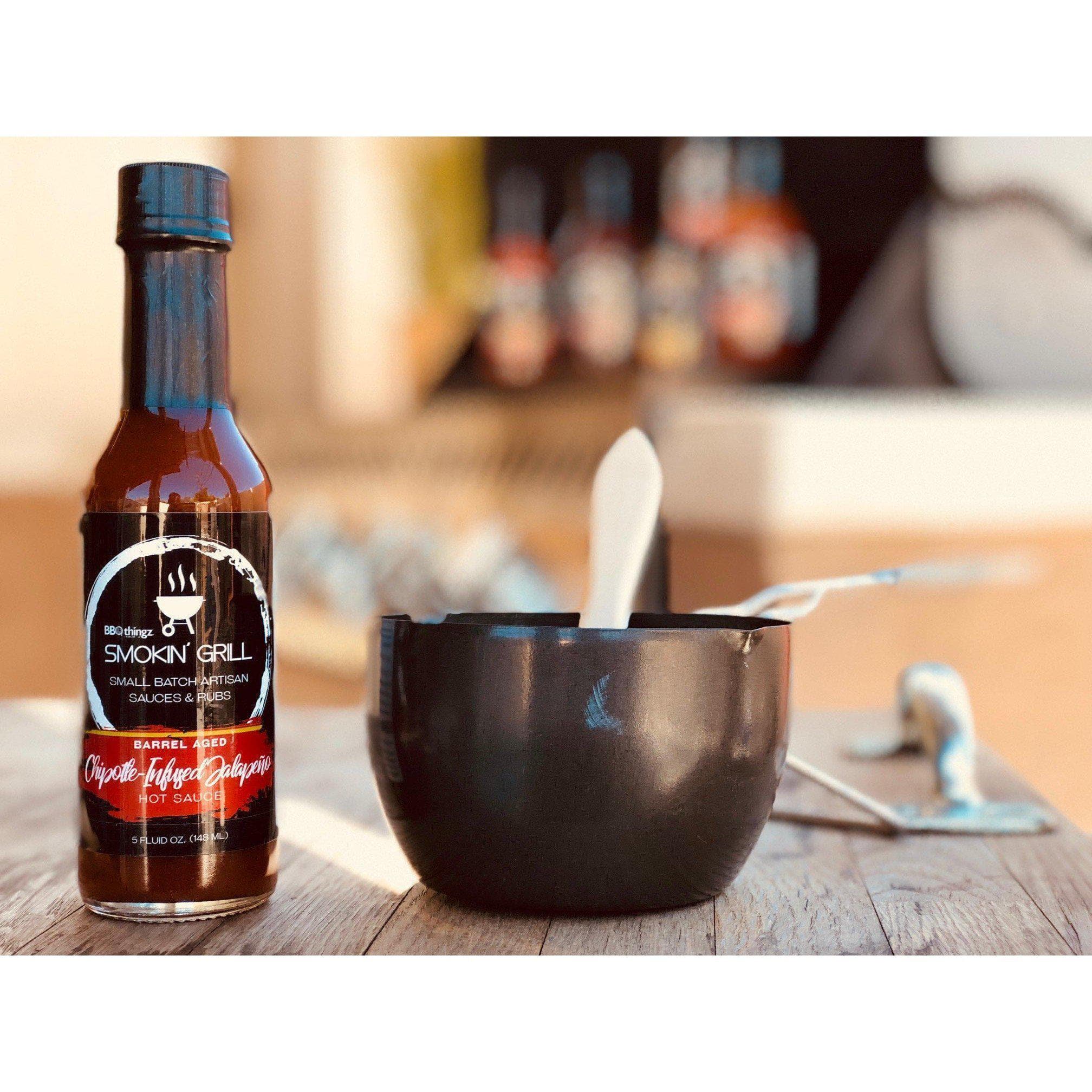 Best BBQ Marinade Gift Set - 6 Award-Winning BBQ Sauces, Hot Sauces & Dry Rubs Combo | Perfect for Grilling, Camping, Backyard Parties & Gifts