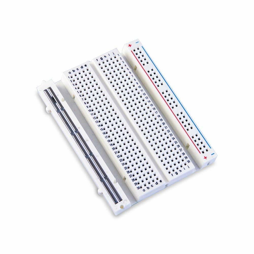 16Pcs Solderless Breadboard Kit - 400 Tie Points Prototype PCB for Arduino, Raspberry Pi, Electronics Projects - Perfect for DIY Circuits & STEM Learning