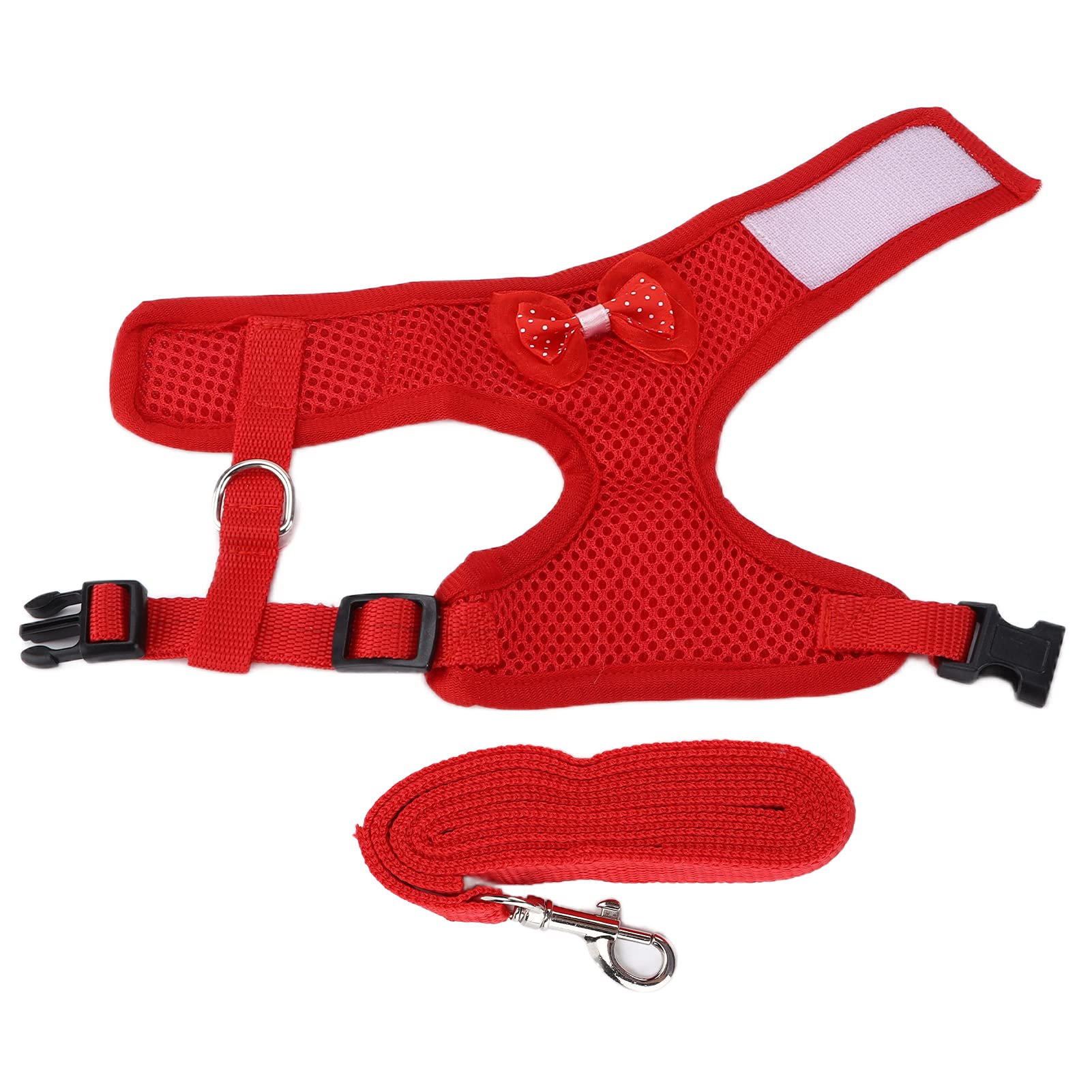 Durable Hen Pet Vest for Outdoor & Yard (M, Red) - Perfect for Hiking & Play