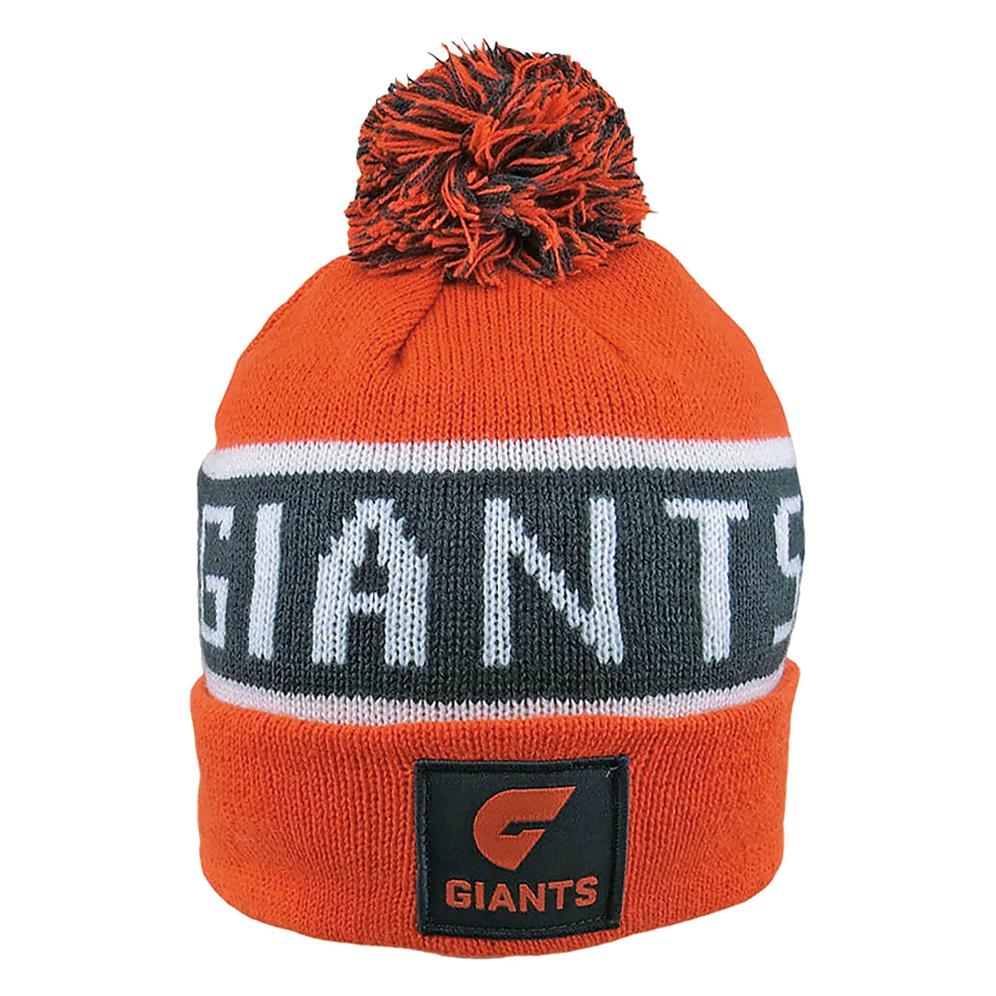 GWS Giants AFL Football Club Beanie for Adults - Official Team Merchandise for Fans, Cold Weather & Game Day Accessories