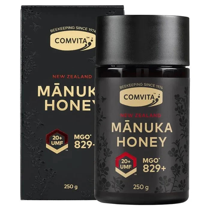 Comvita UMF20+ Manuka Honey - 100% Pure New Zealand Honey for Immune Support, Digestion & Wellness - Perfect for Tea, Toast & Natural Remedies