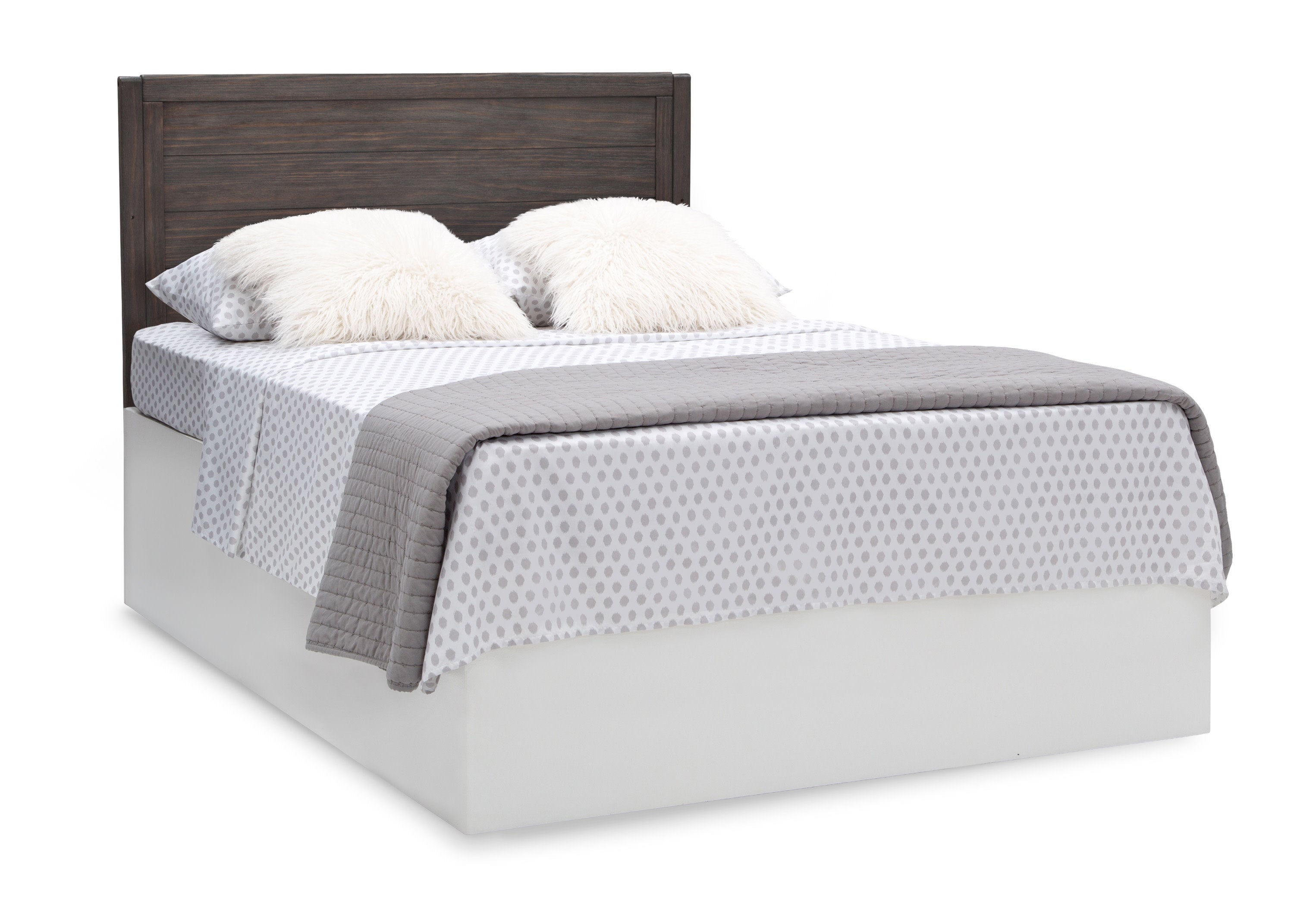 Cambridge 4-in-1 Convertible Baby Crib - Toddler Bed & Daybed with Mattress - Nursery Furniture for Boys & Girls - Perfect for Bedrooms, Daycare & Guest Rooms