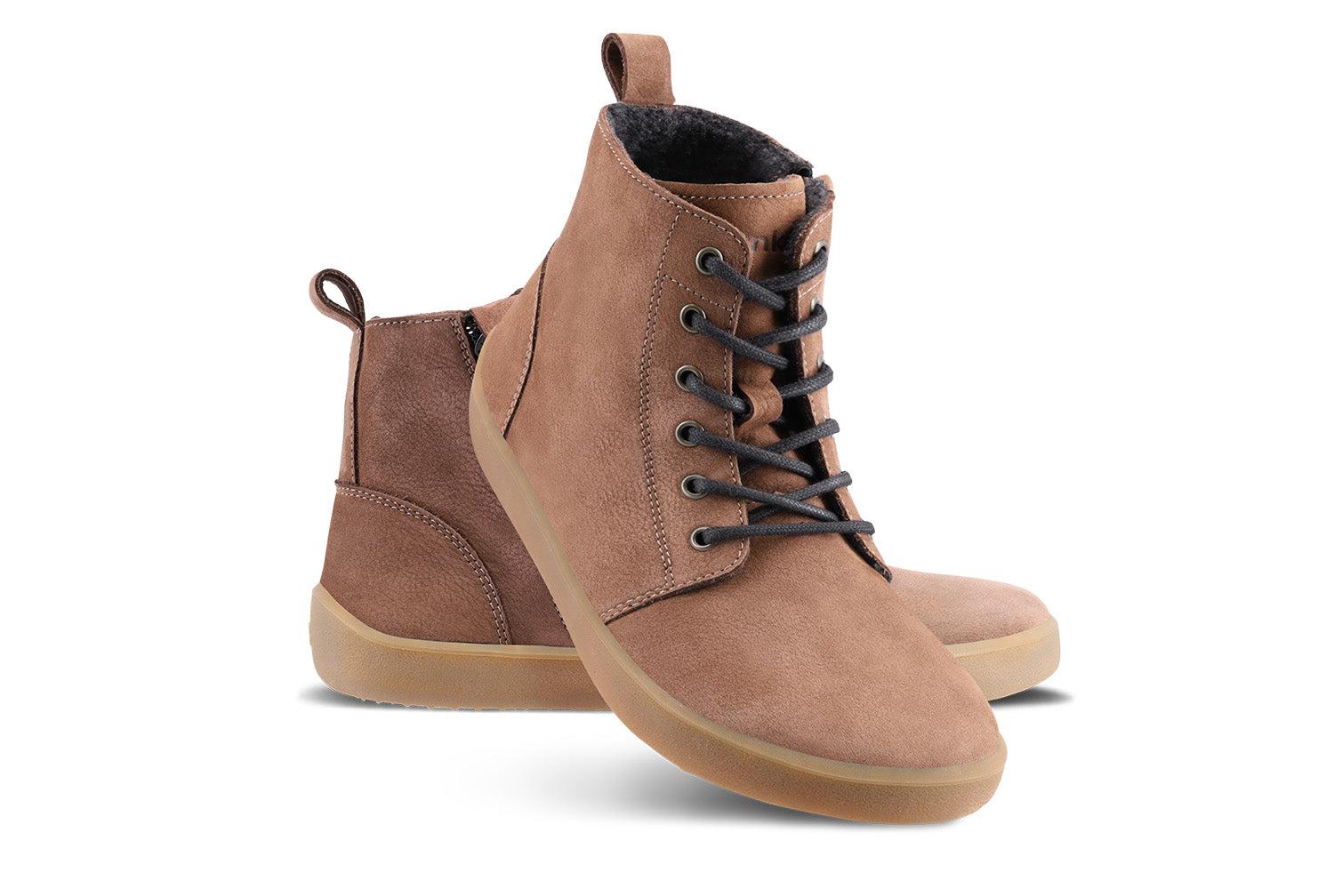 Be Lenka Atlas Winter Barefoot Boots for Women & Men - Chocolate Brown - Waterproof & Insulated for Hiking, Snow & Cold Weather Adventures