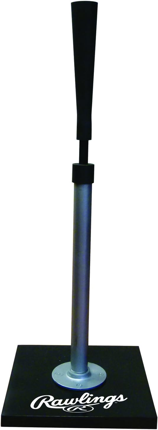 Rawlings Pro Model Batting Tee - Professional Baseball & Softball Training Equipment for Hitting Practice | Perfect for Backyard, Cage & Field Drills