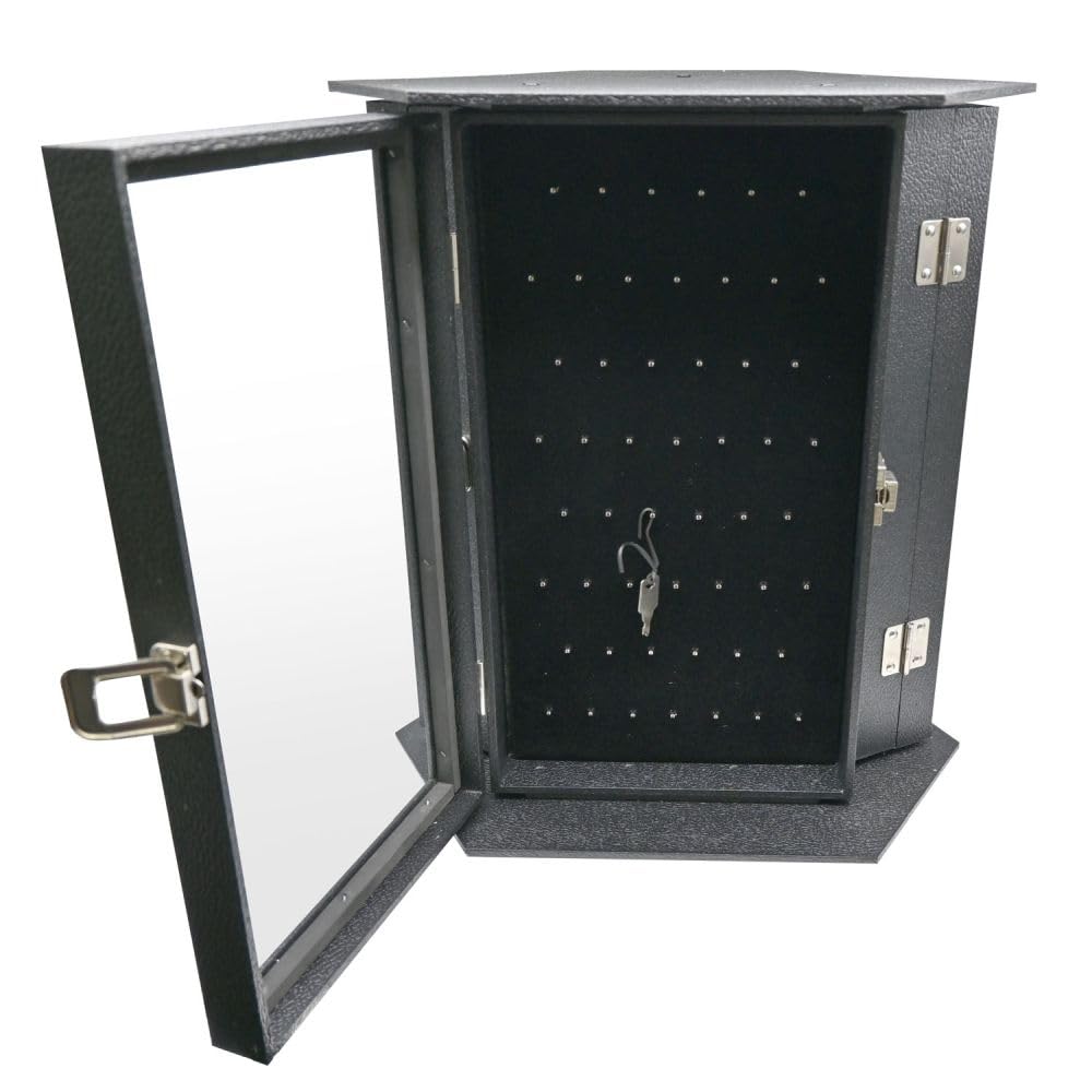3-Sided Rotating Body Jewelry Display Stand - 360° Showcase for Earrings, Nose Rings & Piercings - Perfect for Retail Stores, Boutiques & Trade Shows