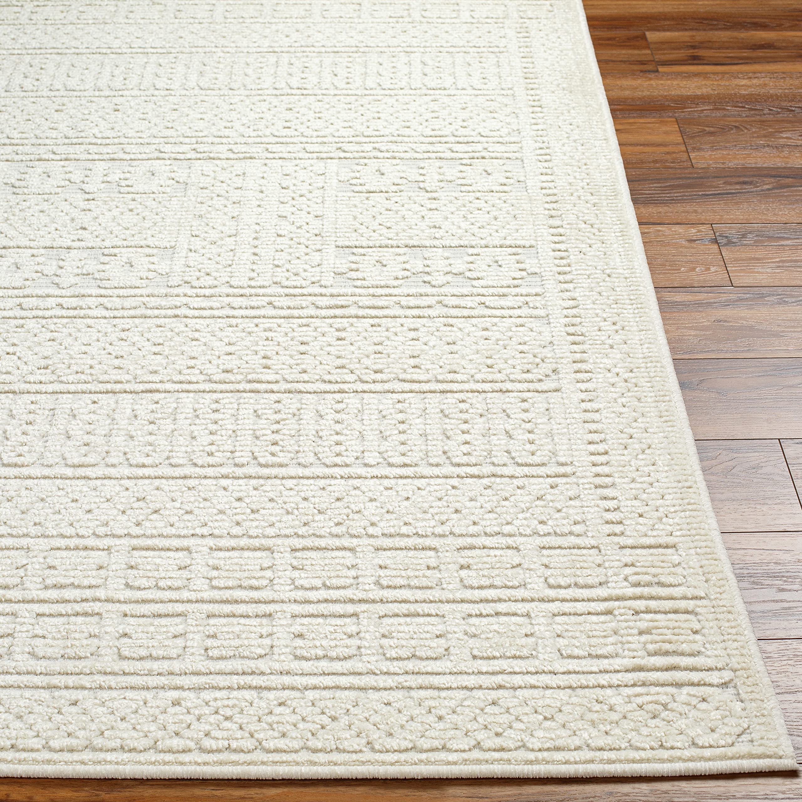 Livabliss Lyna Solid Washable Area Rug 5' x 7'2