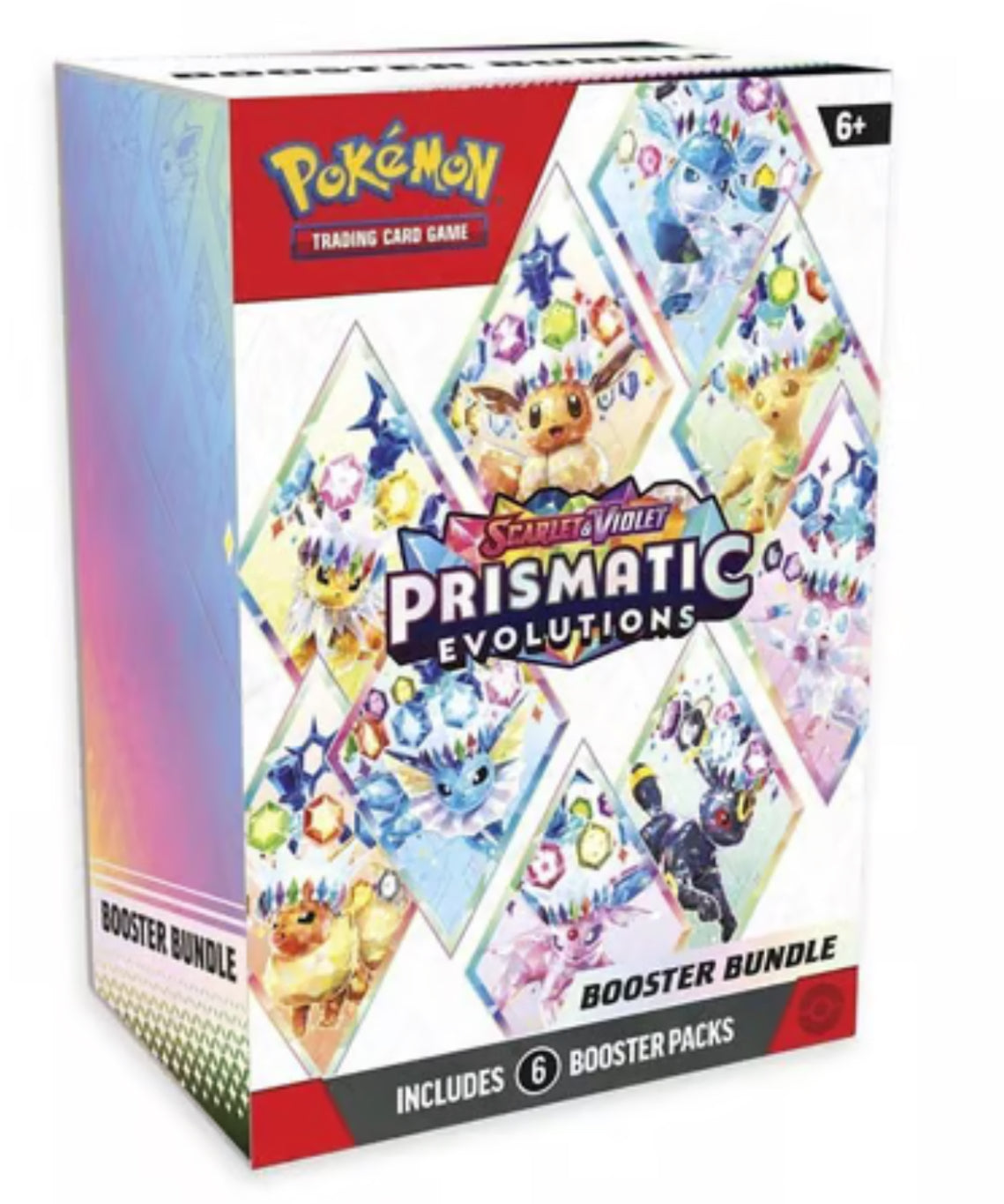 Pokemon Prismatic Evolutions Booster Bundle - 36 Cards Pack for Collectors & Players | Enhance Your TCG Battles & Collection