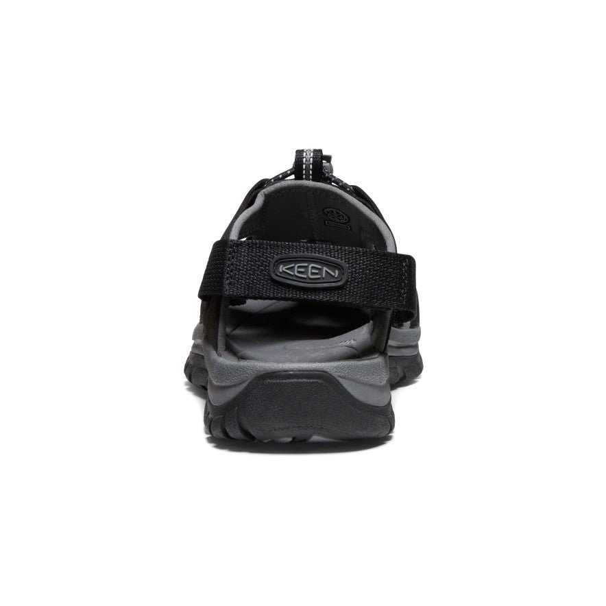 Men's Rapids H2 Sandal - Waterproof Hiking Sandals for Men, Lightweight & Durable Outdoor Adventure Footwear (Black/Steel Grey) - Perfect for Camping, Beach, and Trail Walking