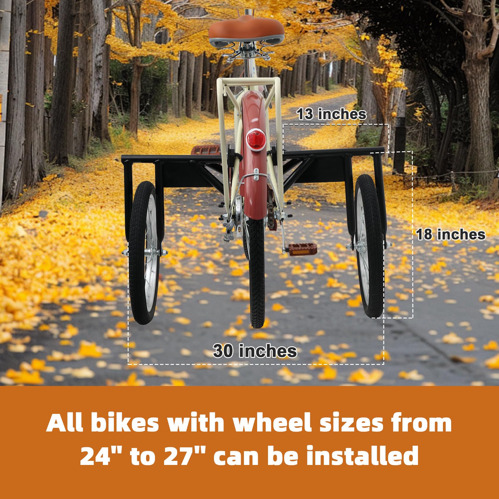 Adult Bike Training Wheels for 24