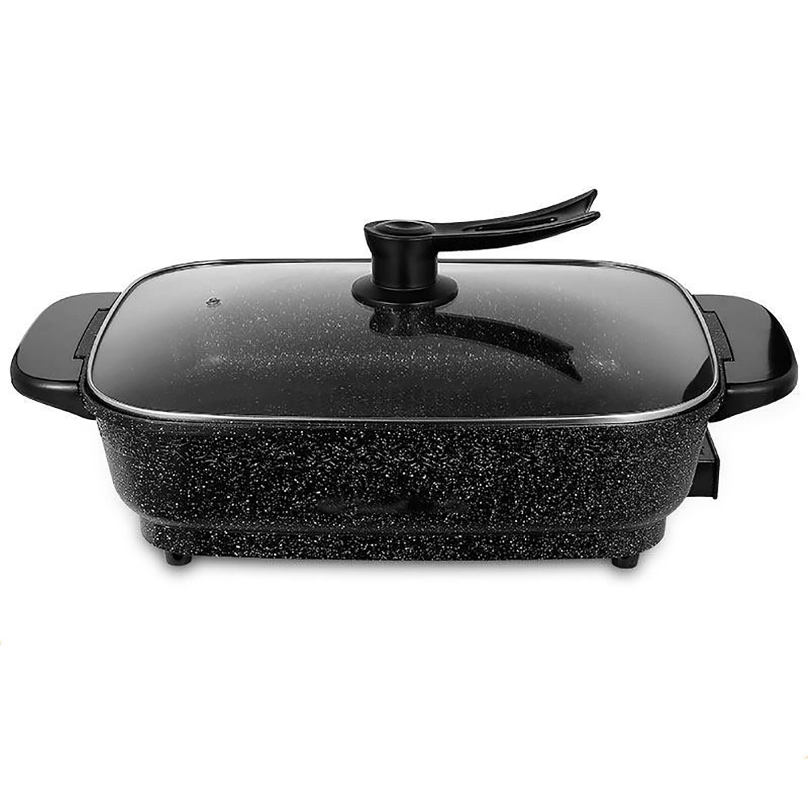 ACD Portable Electric Grill & Hot Pot - Non-Stick Electric Frying Pan with Anti-Scald Handle for Indoor BBQ, Camping & Family Gatherings (3-10 People) - Perfect for Home Cooking, Dorm Rooms & Outdoor Adventures