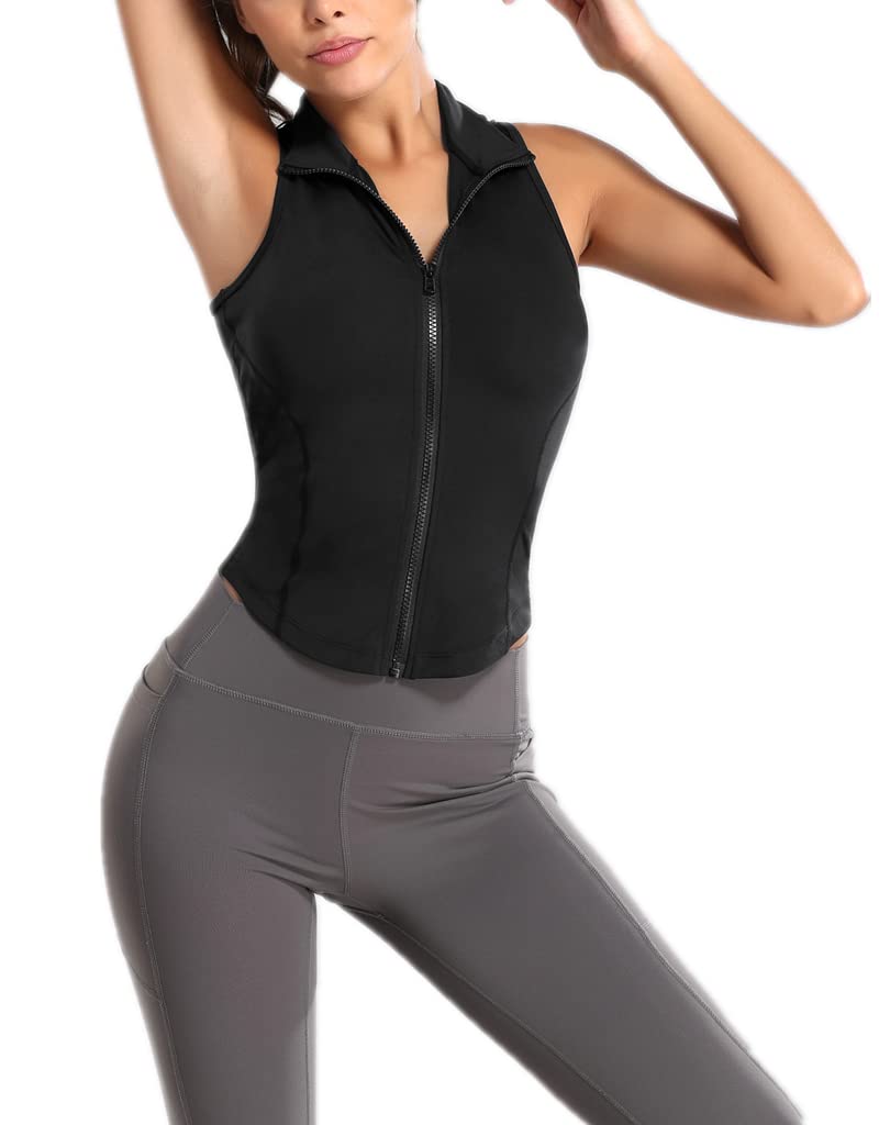 Women's Sleeveless Workout Tank Top - Breathable Seamless Gym Shirt for Yoga, Running & Fitness - Perfect for Gym, Cardio & Active Lifestyle