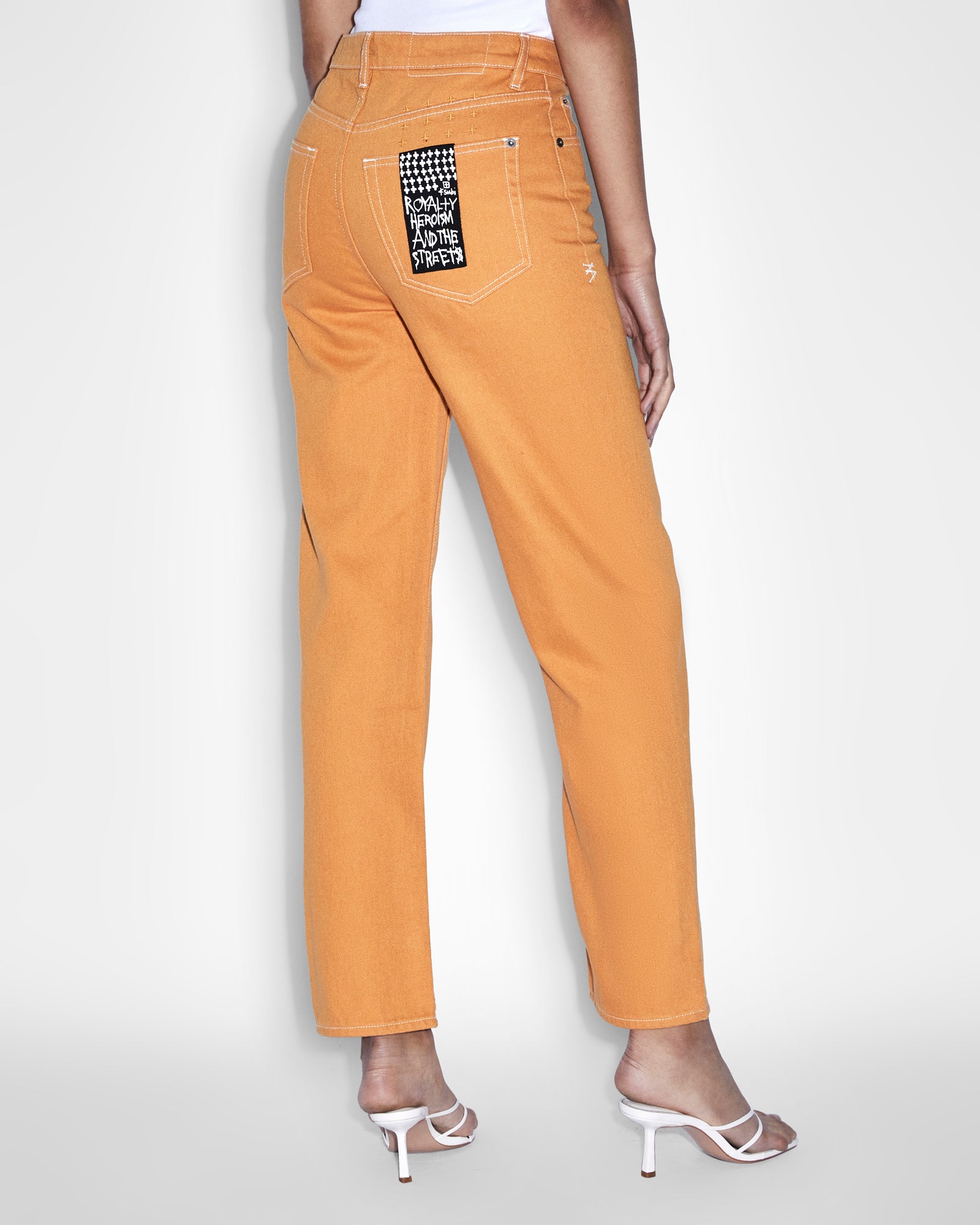 Brooklyn Flame Jeans for Women - Trendy High Waist Skinny Jeans with Stretch - Perfect for Casual Wear, Night Out & Street Style Fashion
