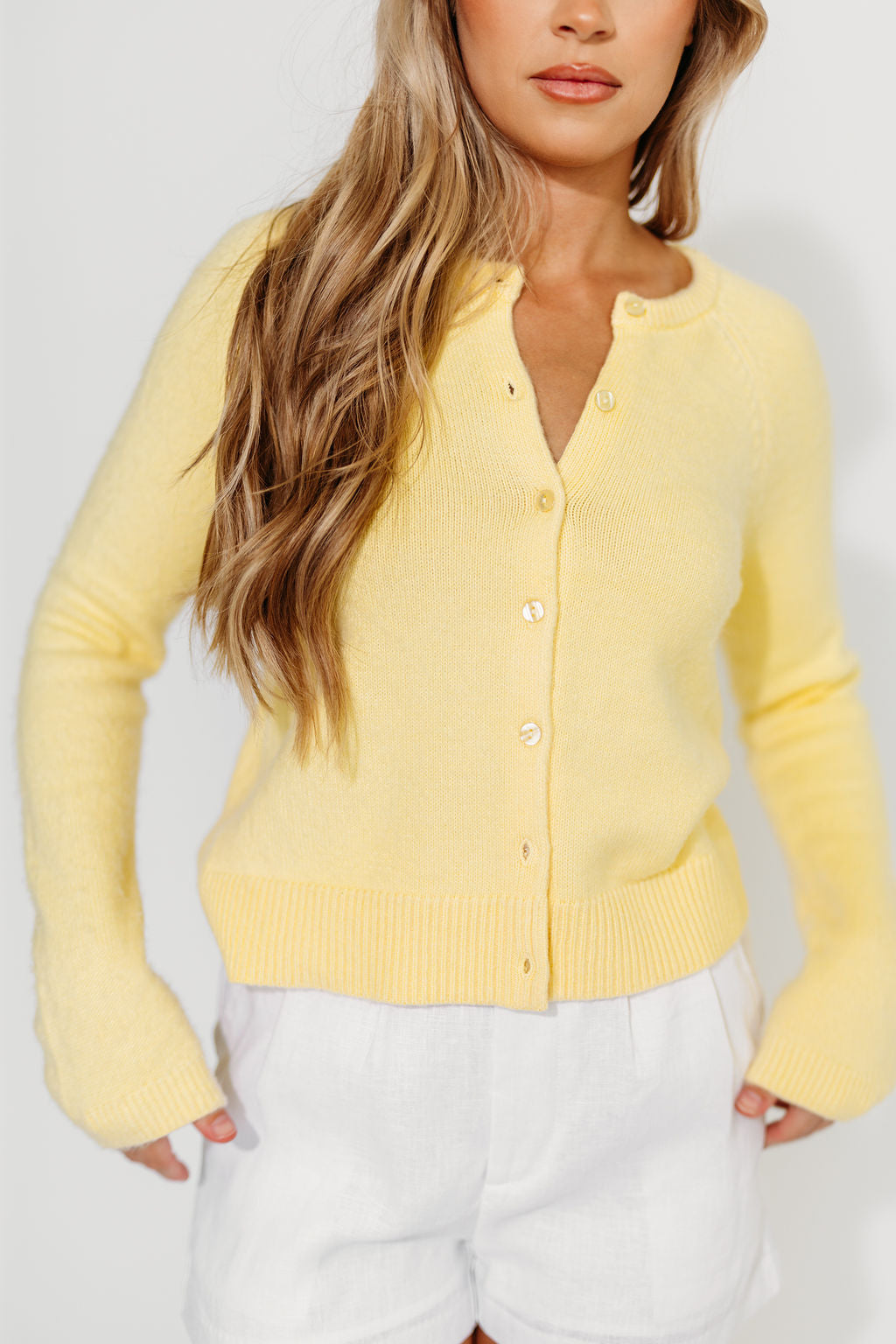 Buttercream Seabrook Cardigan for Women - Soft Knit Sweater for Fall & Winter - Cozy Casual Wear for Office, Travel & Home
