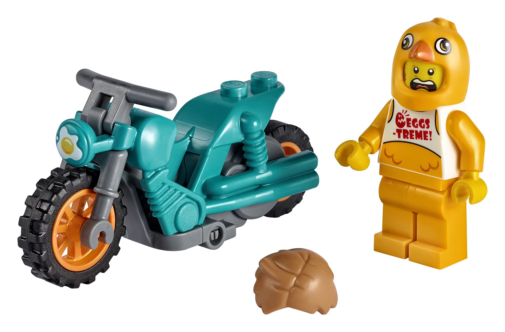 LEGO City Chicken Stunt Bike 60310 Building Kit - 10-Piece Construction Toy for Kids Ages 5+ | Creative Play, Birthday Gift & STEM Learning Activity for Boys and Girls | Fun Motorcycle Adventure Playset
