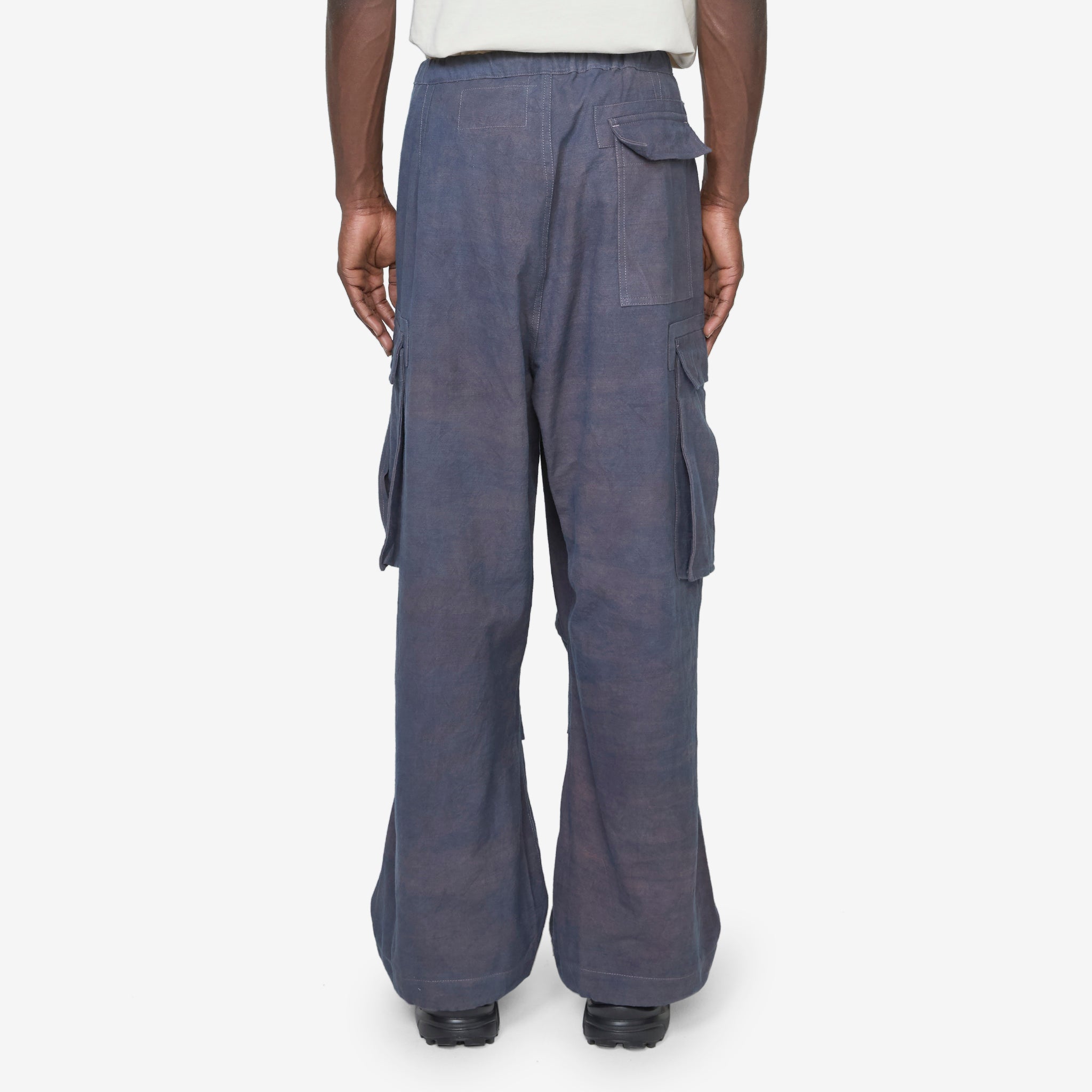 AW24 Peace Pants - Soft Purple Slub Cotton Joggers for Women | Comfortable Lounge Pants for Yoga, Travel & Relaxation at Home