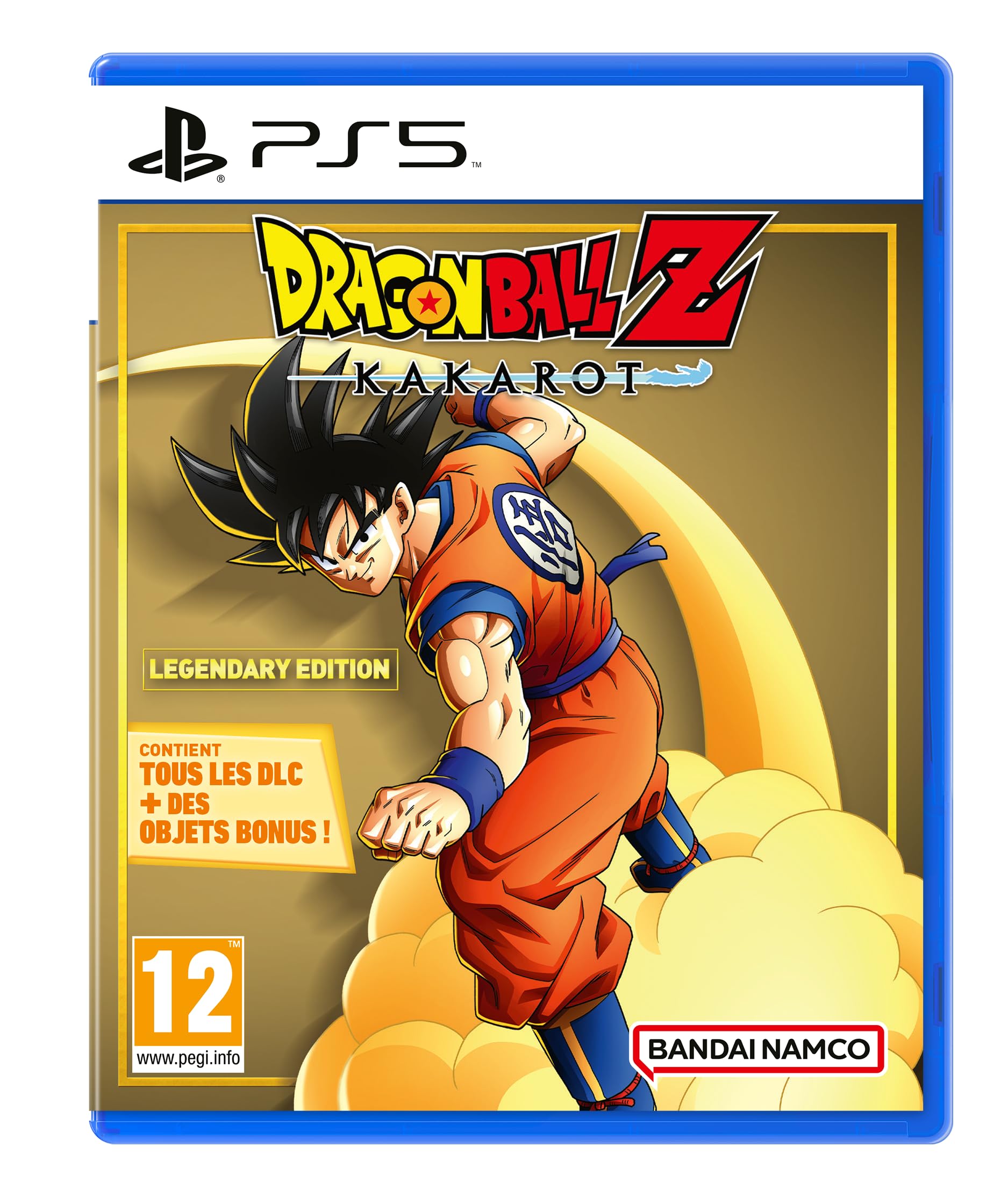 DRAGON BALL Z: KAKAROT Legendary Edition for PlayStation 5 (PS5) - Action RPG Game with Goku Storyline | Perfect for Anime Fans & Fighting Game Lovers | Great for Solo Play & Collectors