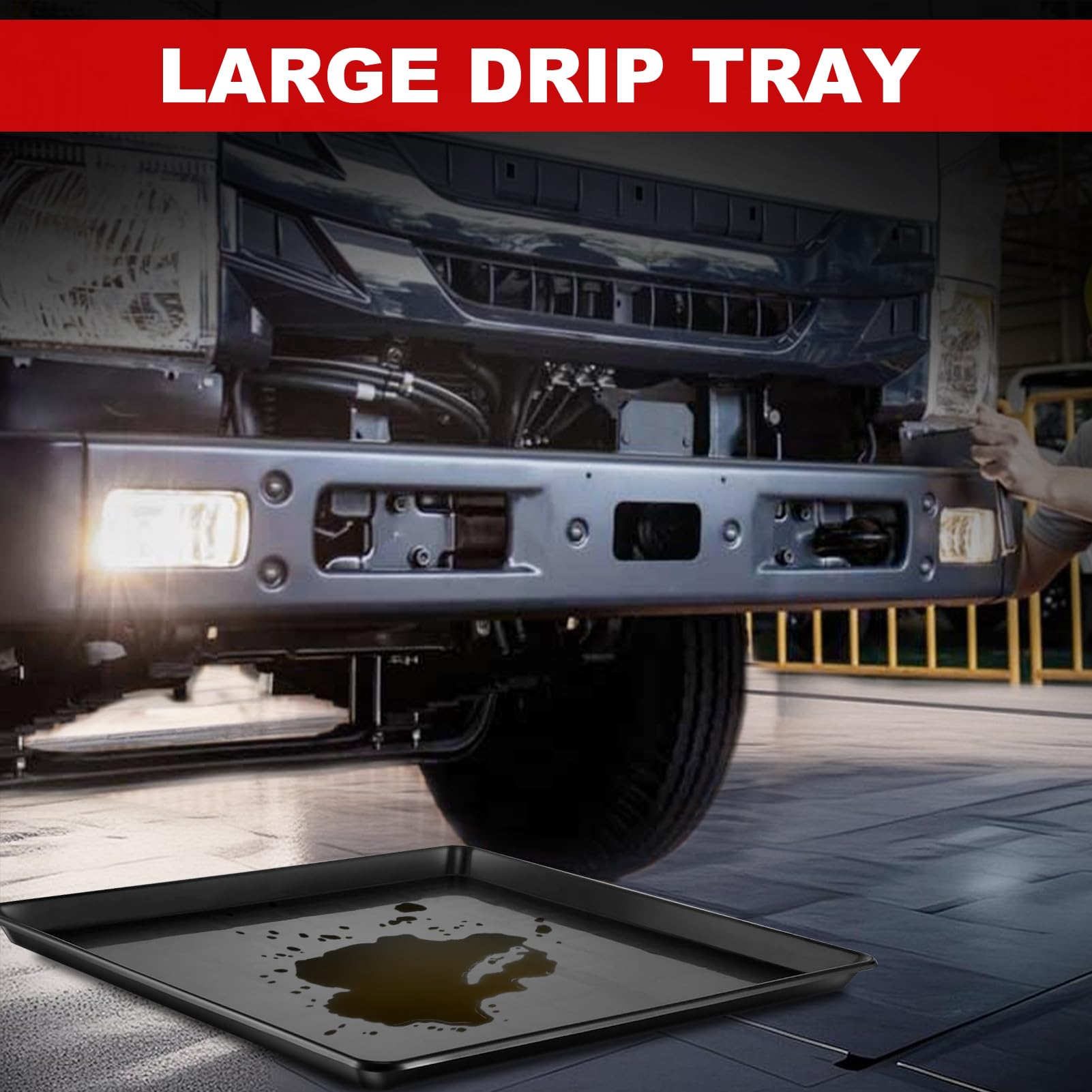 6Pcs Extra Large Car Oil Drip Pan - 35.4