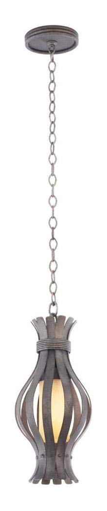 Holmes 1 Light Mini Pendant Lamp - Charcoal Black Ceiling Light Fixture for Kitchen Island, Dining Room, or Bedroom Lighting