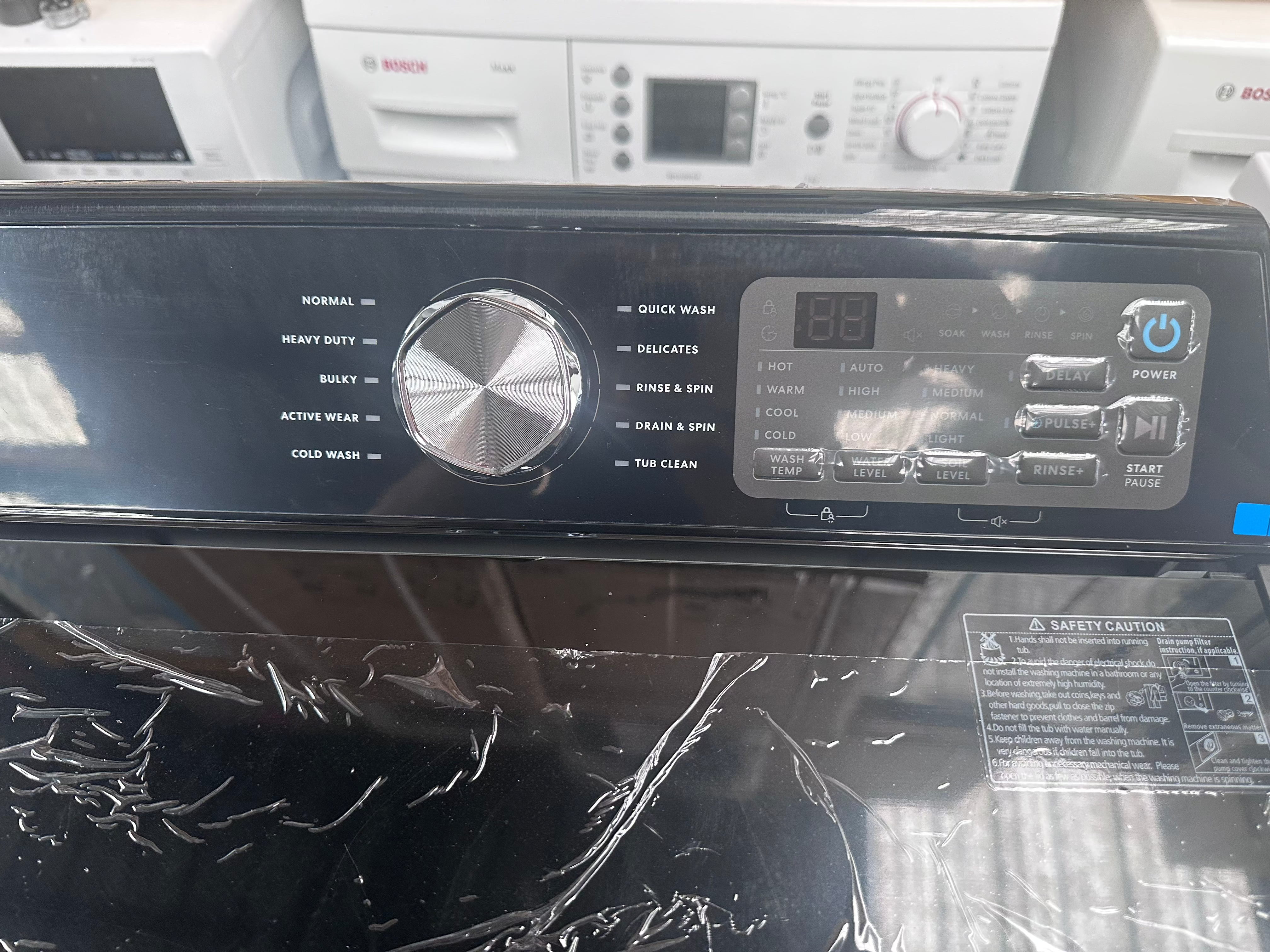 7kg Top Load Washing Machine - Factory Second (Box Damage Only, Unit Undamaged) | Perfect for Small Apartments & Laundry Rooms