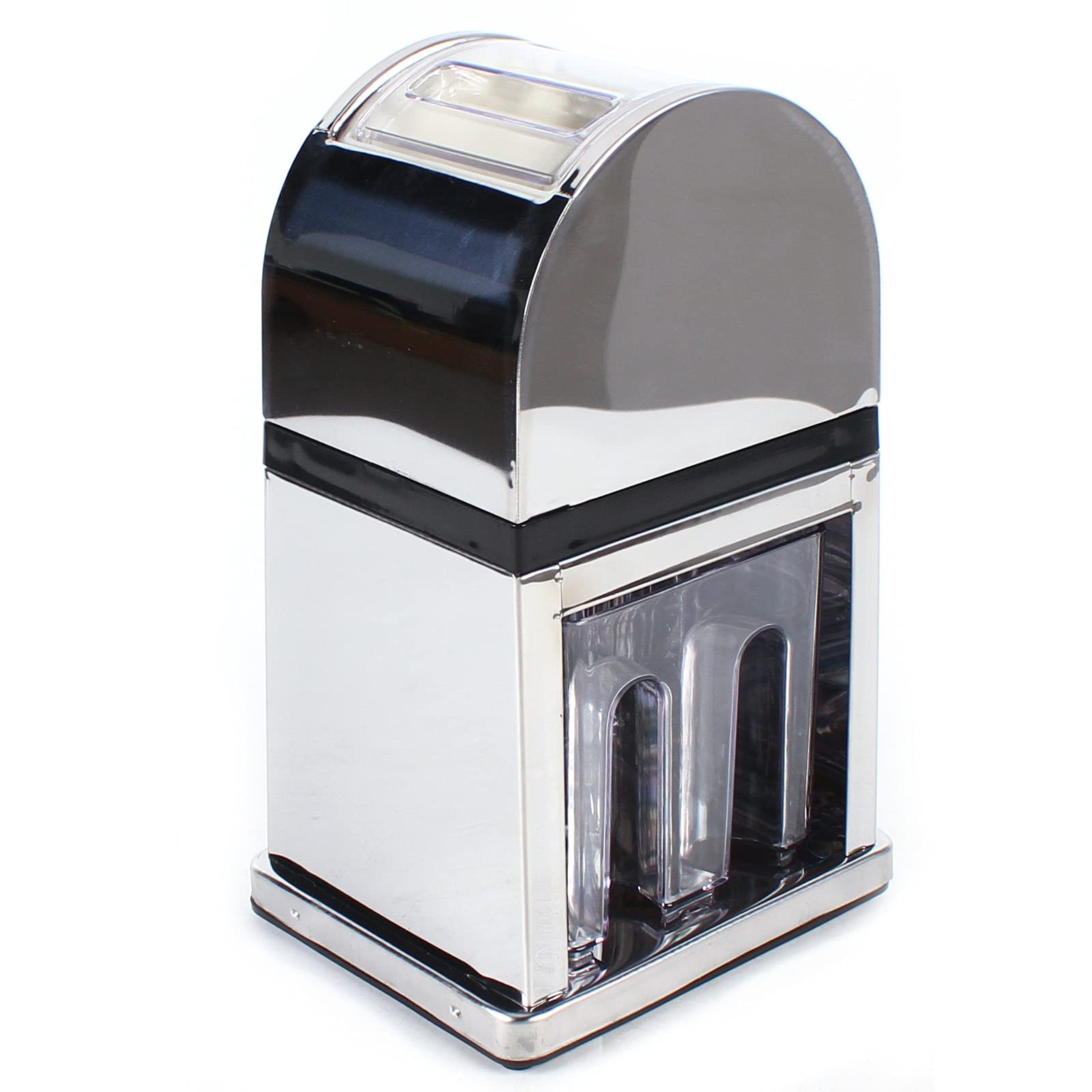 Premium Stainless Steel Manual Ice Crusher - Hand Crank Ice Shaver for Snow Cones, Cocktails & Cold Drinks | Perfect for Home Bars, Restaurants & Parties | Make Shaved Ice & Small Cubes Easily
