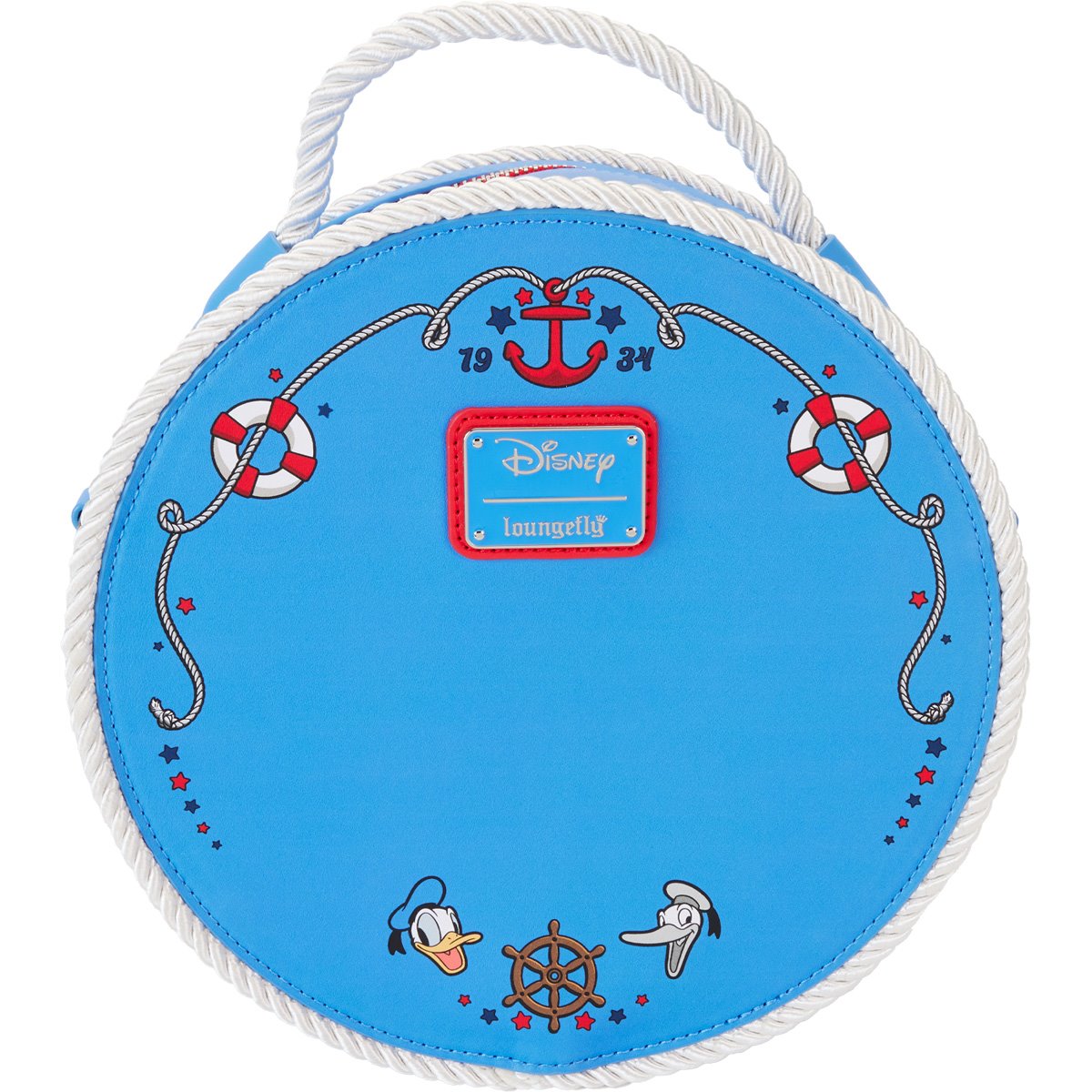 Donald Duck 90th Anniversary Lenticular Crossbody Bag - Vintage Disney Collectible Purse for Women & Teens - Perfect for Theme Parks, Cosplay & Everyday Use