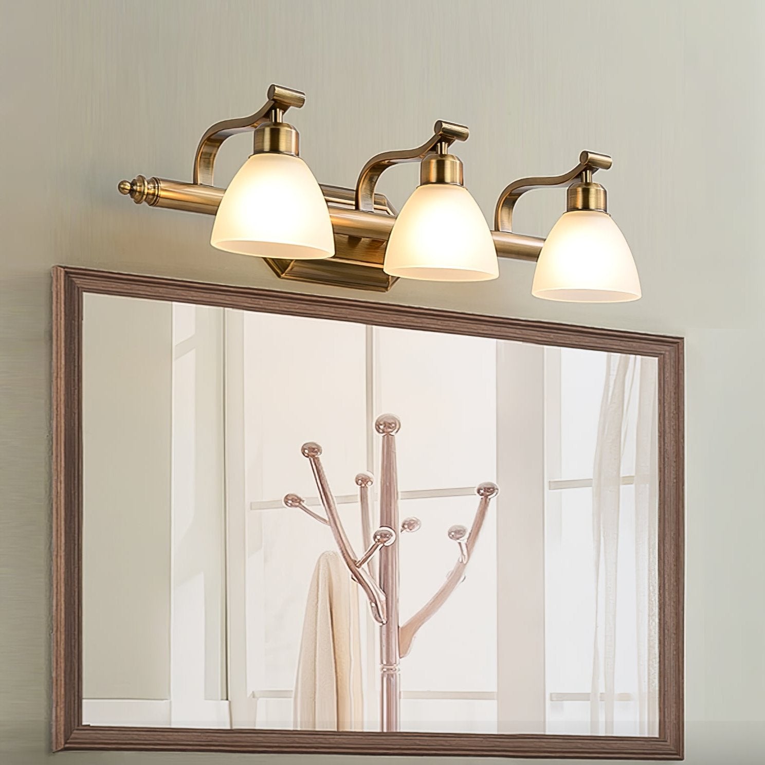 Lana Classic Bath Wall Light - Modern Waterproof LED Bathroom Sconce for Vanity Mirror Lighting, Perfect for Home Spa, Hotel & Luxury Bathroom Decor