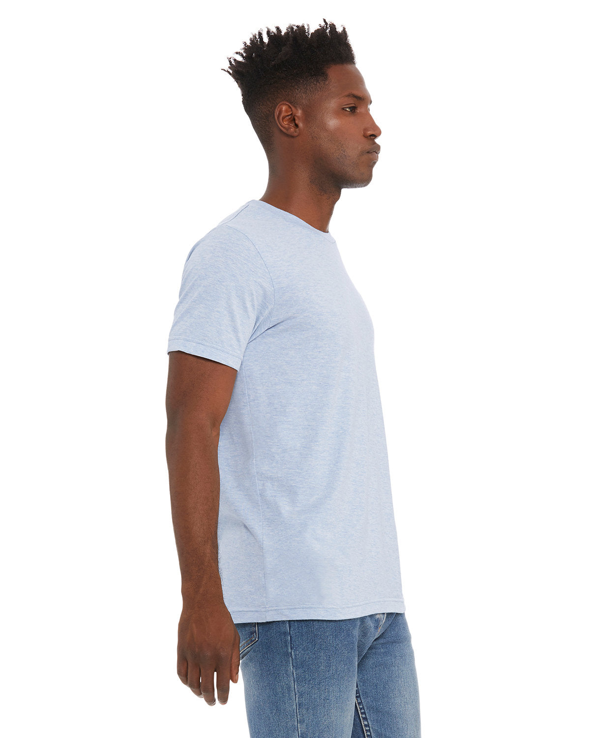 Bella + Canvas 3001CVC Unisex Heather CVC Crew Neck T-Shirt - Soft Cotton Blend Tee for Men & Women - Perfect for Casual Wear, Screen Printing & Everyday Outfits