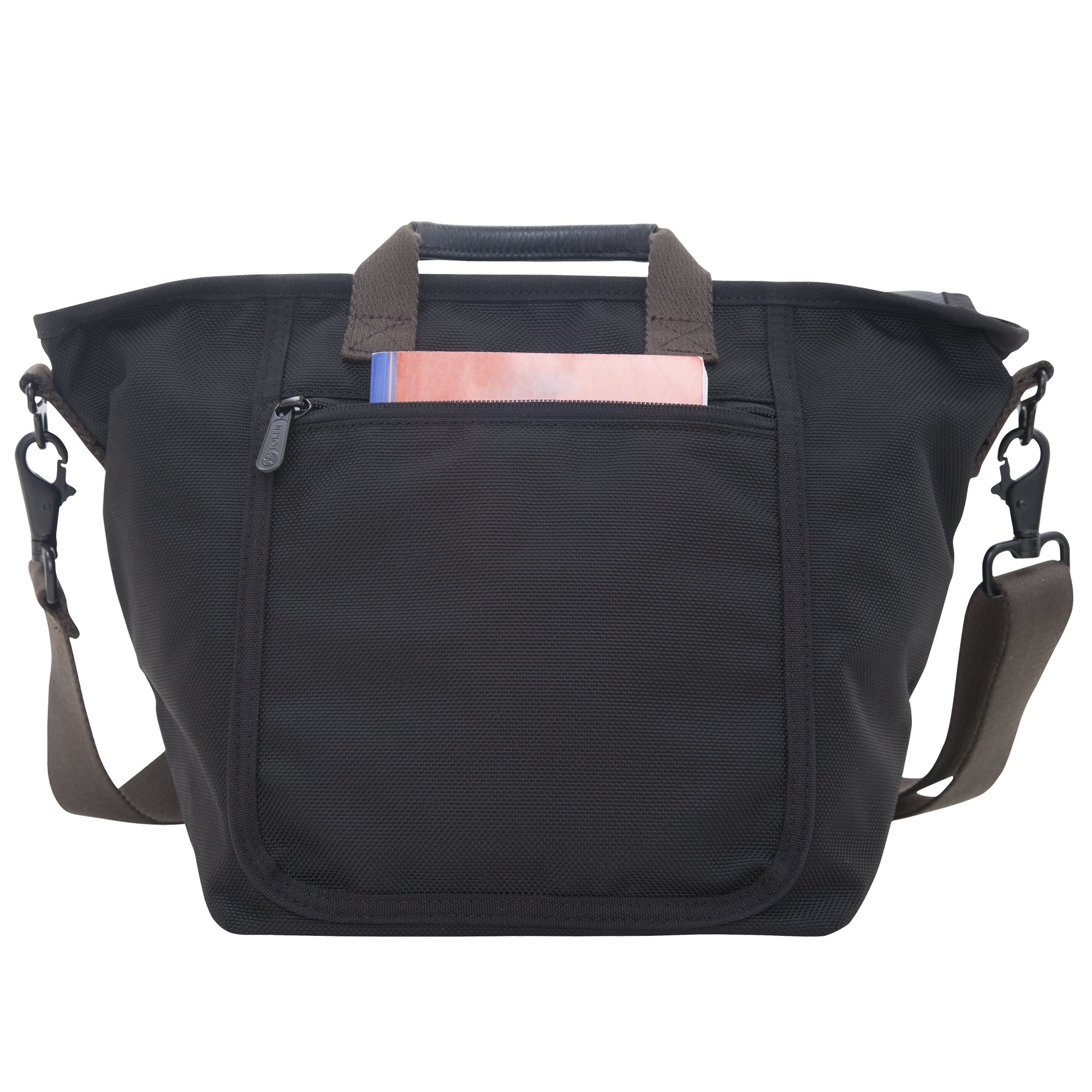 Grand Army Messenger Bag - Black One Size - Durable Crossbody Shoulder Bag for Men & Women - Perfect for Work, Travel & Everyday Use