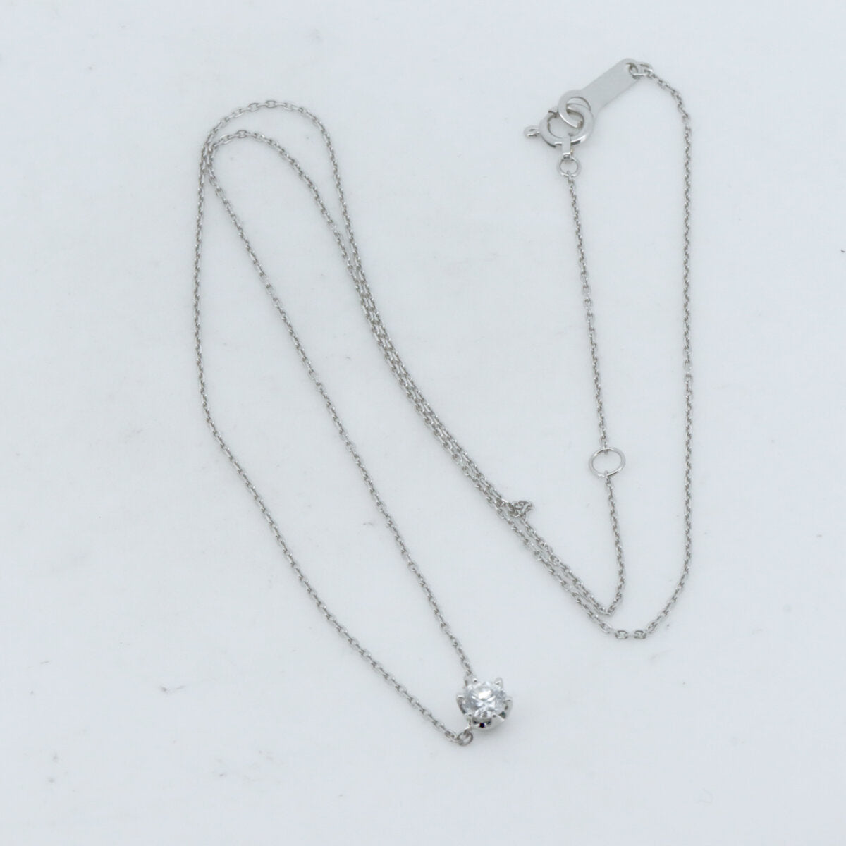 4℃ Diamond Necklace in 850 Platinum - Elegant Jewelry for Weddings, Anniversaries & Special Occasions