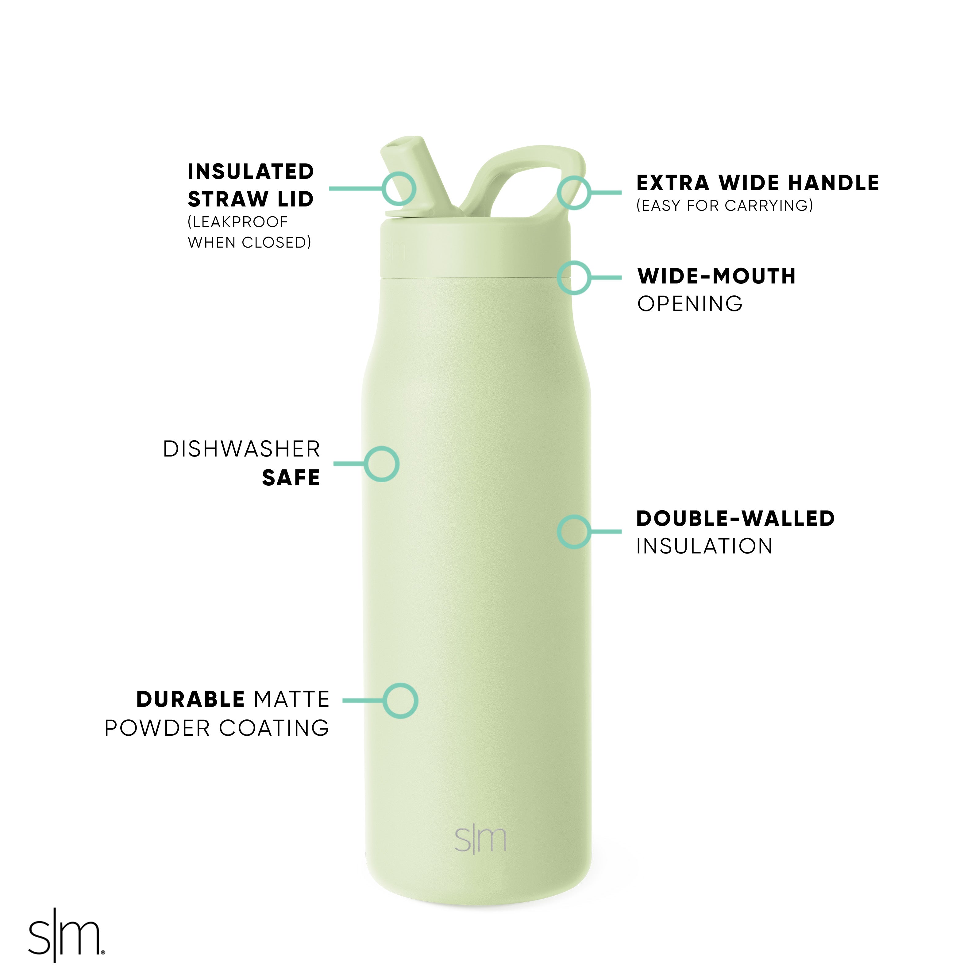 Stainless Steel Manual Straw Lid Tumbler Cup - Insulated Travel Mug for Coffee, Tea & Cold Drinks - Perfect for Office, Gym & Outdoor Activities