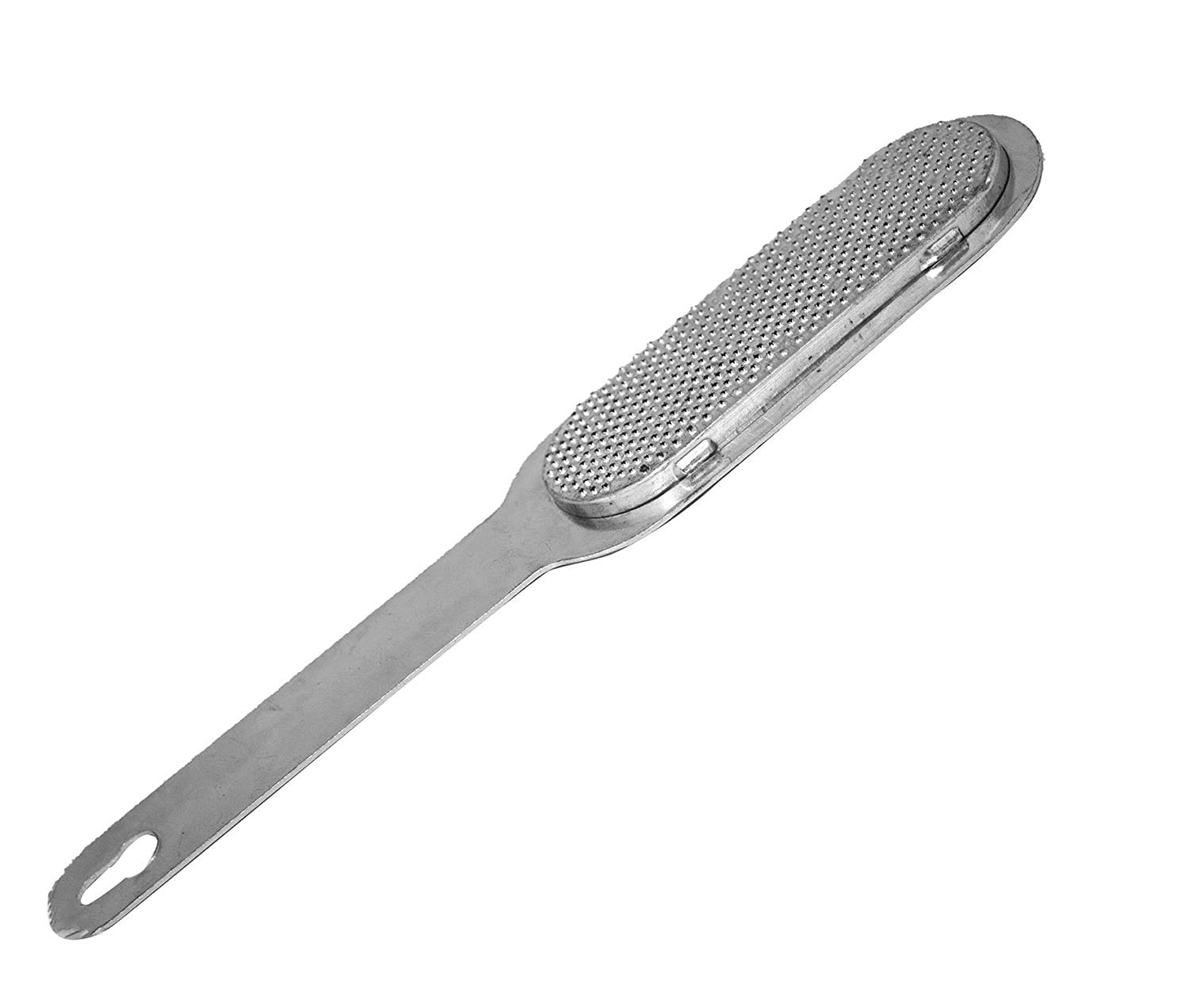 Himalaya Craft Dual-Sided Metal Foot File - Callus Remover & Dead Skin Scrubber for Pedicure (Pack of 1) - Perfect for Home Foot Care & Spa Pedicures