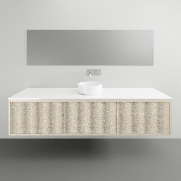 ADP Clifton Vanity - Modern Bathroom Vanity Set with Sink & Mirror, White Gloss Finish - Perfect for Small Bathrooms, Powder Rooms & Guest Baths
