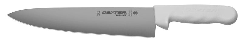 Dexter Russell 10 Inch Professional Chef Knife - High Carbon Steel Cook's Knife with Ergonomic Handle - Free Shipping - Perfect for Slicing, Dicing, and Chopping Vegetables, Meat, and Fruits