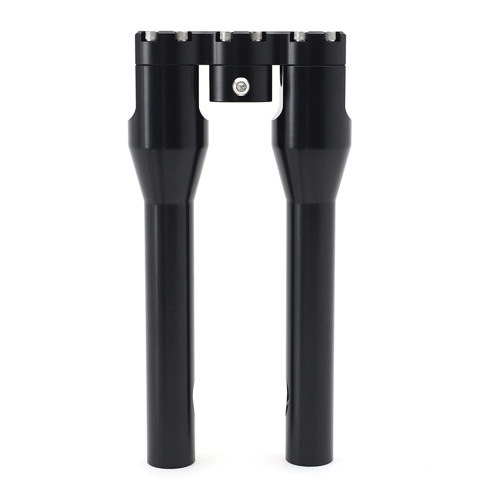 TOFR Club Style 1 Inch Handlebar Risers (10 & 11 Inch) - Universal Fit for Harley Davidson Dyna, Softail, Sportster & Touring Models - Perfect for Custom Bike Builds & Comfortable Riding