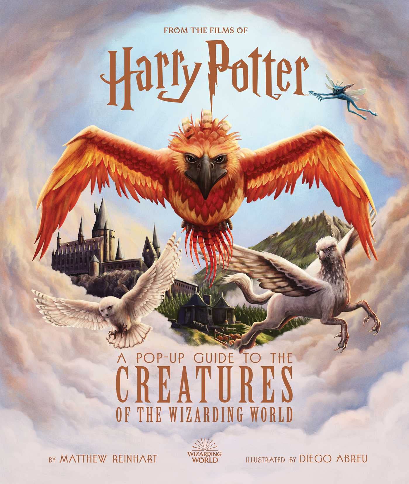 Harry Potter Pop-Up Book: A Guide to Magical Creatures in the Wizarding World - Reinhart Pop-Up Studio | Collectible Gift for Fans, Perfect for Home Decor & Harry Potter Themed Parties