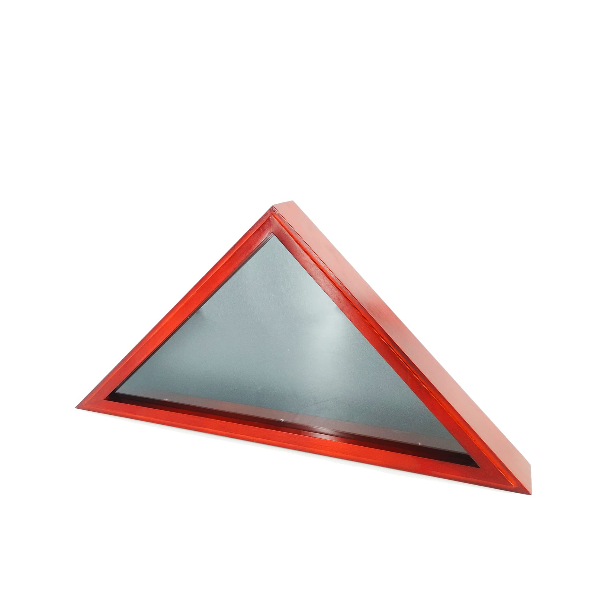 FixtureDisplays® American Flag Shadow Box Display Case - 26x13x3.3