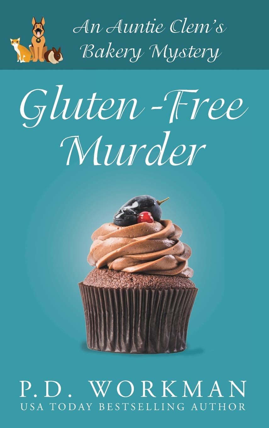 Gluten-Free Murder Mystery Novel (Auntie Clem's Bakery Series) - Cozy Baking Crime Book for Book Clubs & Mystery Lovers