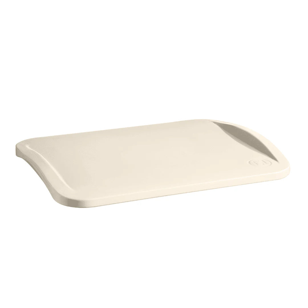 Emile Henry Maestro Pizza Stone - Premium Ceramic Baking Stone for Perfect Homemade Pizza, Bread & Pastry | Ideal for Oven, Grill & Outdoor Cooking | Cream Color