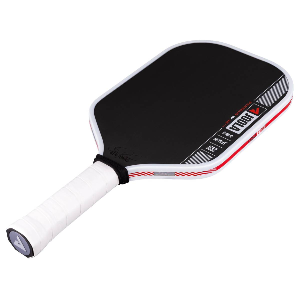 JOOLA Ben Johns Perseus Pro IV Pickleball Paddle - Premium Carbon Fiber Surface for Power & Control - Perfect for Tournament Play & Competitive Pickleball Matches
