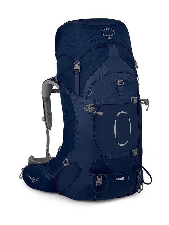 Osprey Ariel 65 Extended Fit Backpack - Lightweight Hiking Pack for Women with Adjustable Torso, Perfect for Long-Distance Trekking & Outdoor Adventures